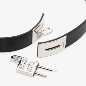 Givenchy | Accessories | Givenchy 4g Lock Leather Belt 